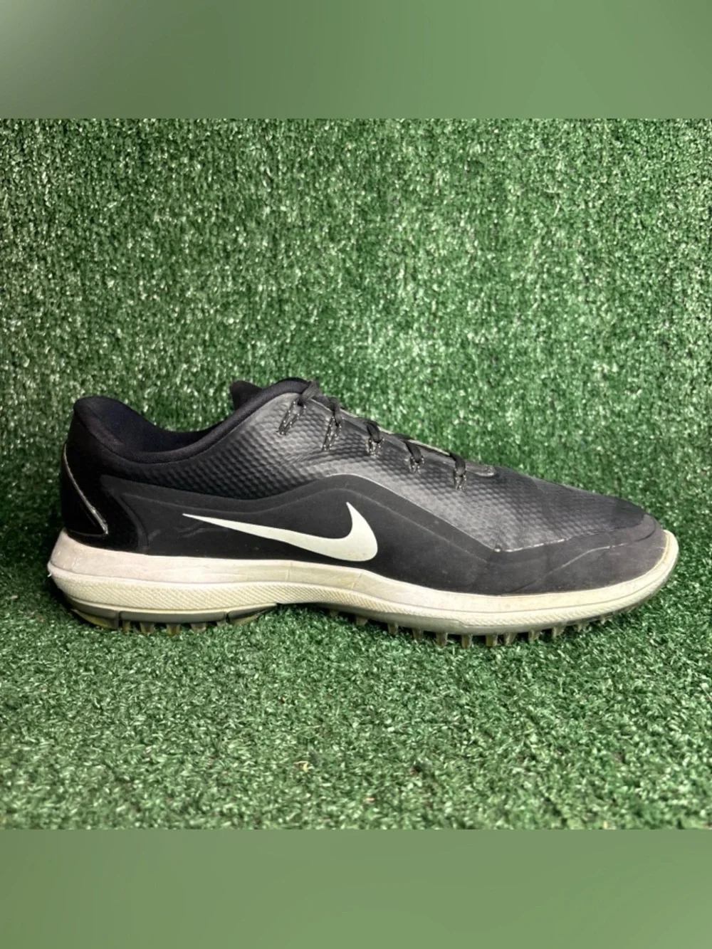 Nike Lunar Control Vapor 2 Golf Shoes Men’s 10.5 899633-002‎ Black White